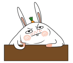 Super Silly Fat Rabbit sticker #14545240