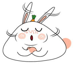 Super Silly Fat Rabbit sticker #14545241