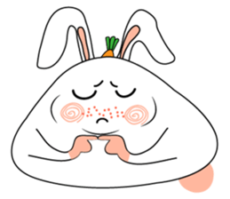 Super Silly Fat Rabbit sticker #14545243