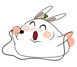 Super Silly Fat Rabbit sticker #14545244