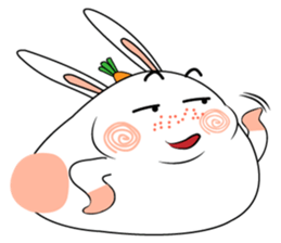 Super Silly Fat Rabbit sticker #14545248