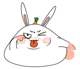 Super Silly Fat Rabbit sticker #14545249