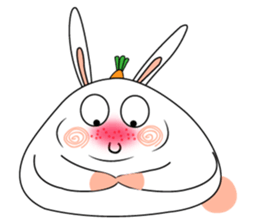 Super Silly Fat Rabbit sticker #14545250