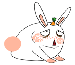 Super Silly Fat Rabbit sticker #14545251
