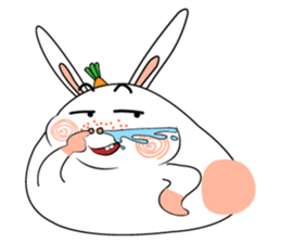 Super Silly Fat Rabbit sticker #14545254