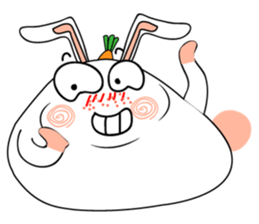 Super Silly Fat Rabbit sticker #14545259