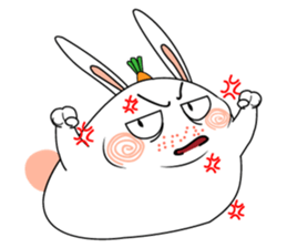 Super Silly Fat Rabbit sticker #14545260