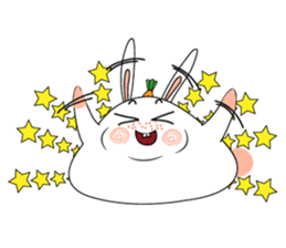 Super Silly Fat Rabbit sticker #14545262