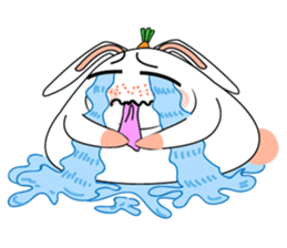 Super Silly Fat Rabbit sticker #14545264
