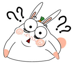Super Silly Fat Rabbit sticker #14545266