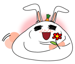 Super Silly Fat Rabbit sticker #14545269
