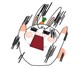 Super Silly Fat Rabbit sticker #14545272