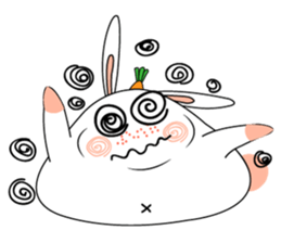 Super Silly Fat Rabbit sticker #14545273