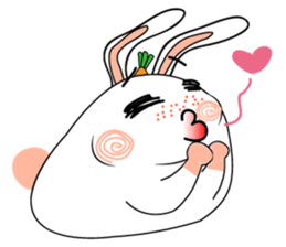 Super Silly Fat Rabbit sticker #14545274