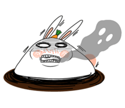 Super Silly Fat Rabbit sticker #14545275