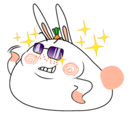 Super Silly Fat Rabbit sticker #14545277