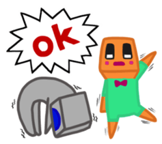 Alien and Bad Pear sticker #14545982