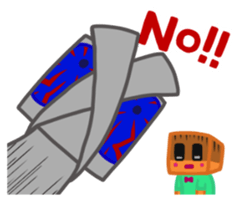 Alien and Bad Pear sticker #14545983