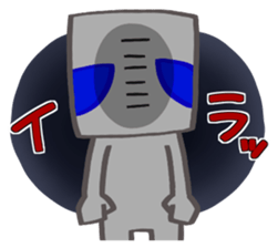 Alien and Bad Pear sticker #14546002