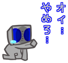 Alien and Bad Pear sticker #14546003