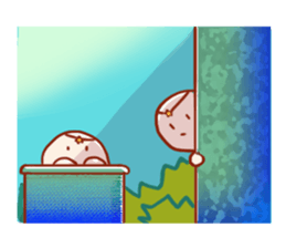 Gemini's funny daily life stickers sticker #14546245