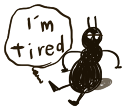 An ant stickers sticker #14547032