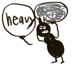 An ant stickers sticker #14547033