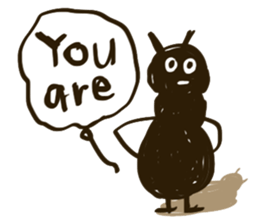 An ant stickers sticker #14547034