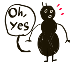 An ant stickers sticker #14547056