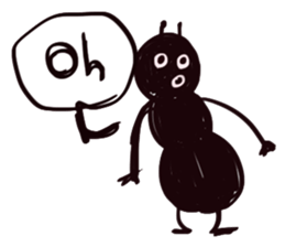 An ant stickers sticker #14547061