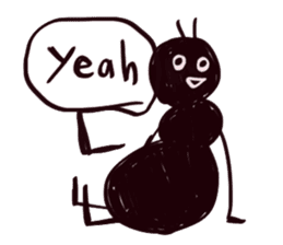 An ant stickers sticker #14547063