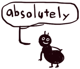 An ant stickers sticker #14547069