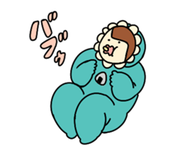 Powerful Nana sticker #14547092