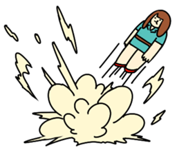 Powerful Nana sticker #14547093