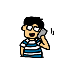 GlassesSenior (No serif version) sticker #14547282