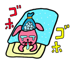 Animals who like backcountry skiing sticker #14547641