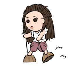 Tradition Thai Kids sticker #14547648