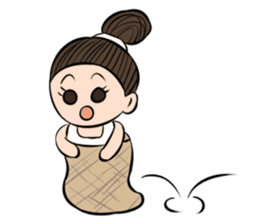 Tradition Thai Kids sticker #14547650