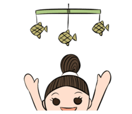 Tradition Thai Kids sticker #14547653