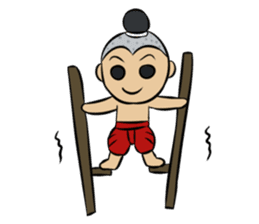 Tradition Thai Kids sticker #14547658