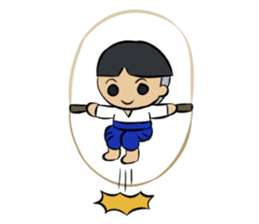 Tradition Thai Kids sticker #14547663