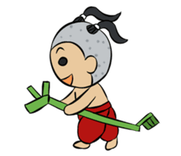 Tradition Thai Kids sticker #14547671