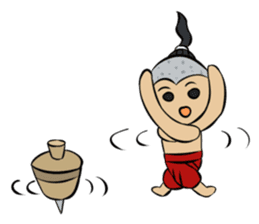 Tradition Thai Kids sticker #14547676