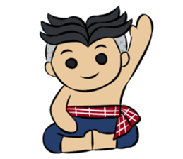 Tradition Thai Kids sticker #14547680