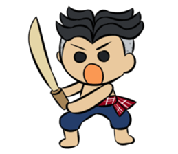 Tradition Thai Kids sticker #14547681