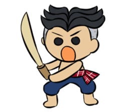 Tradition Thai Kids sticker #14547681