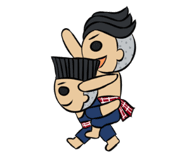 Tradition Thai Kids sticker #14547682