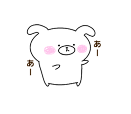 Bear rabbit lovely sticker sticker #14548356