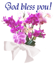 Thank you flowers and love bouquets sticker #14548590