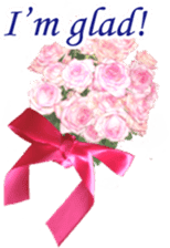 Thank you flowers and love bouquets sticker #14548592